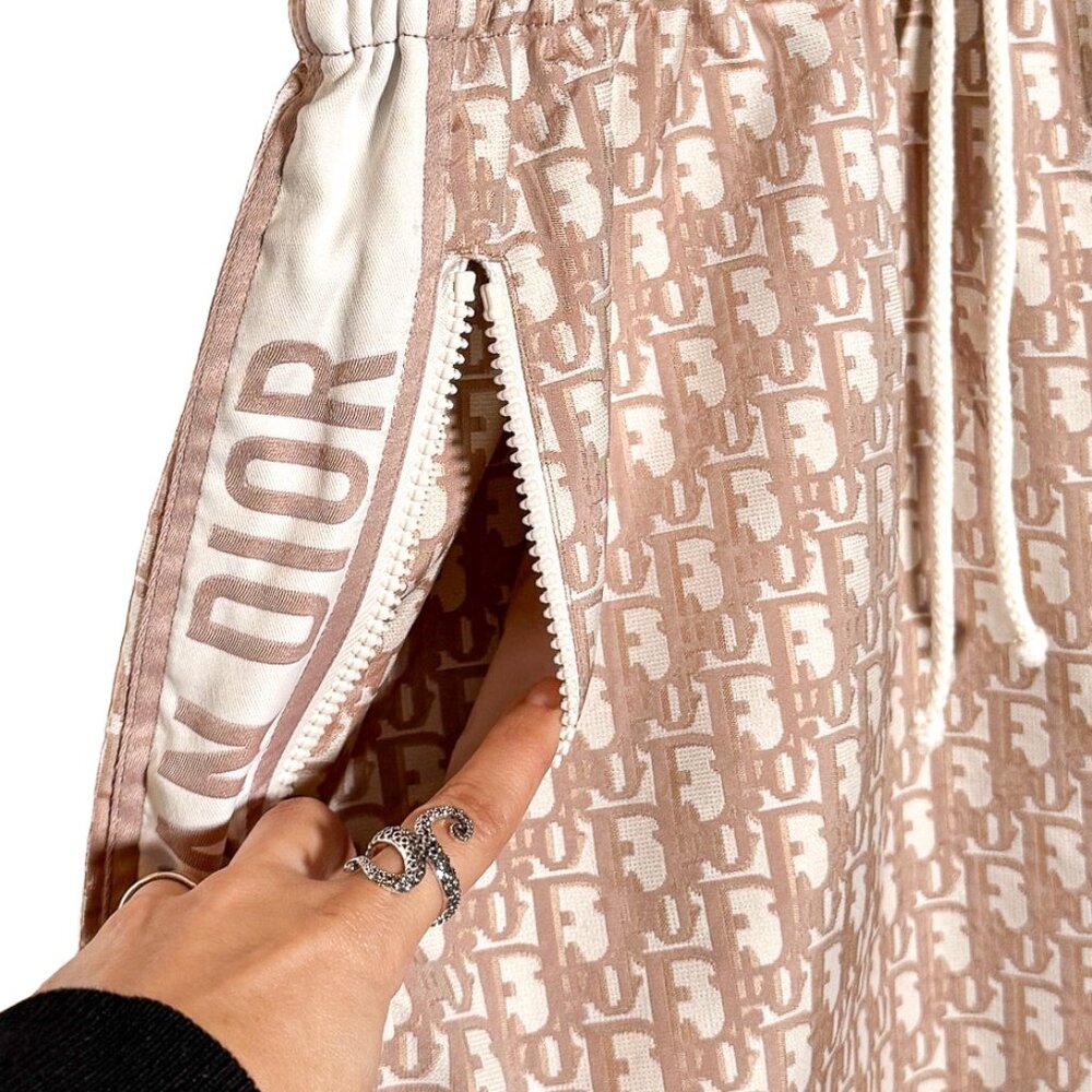 Dior Pink Oblique Technical Taffeta Hooded Dress Mini Dress - Picture 8 of 13